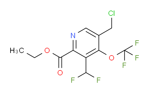 AM142218 | 1806786-74-2 | Ethyl 5-(chloromethyl)-3-(difluoromethyl)-4-(trifluoromethoxy)pyridine-2-carboxylate