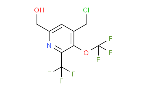 AM142221 | 1806785-53-4 | 4-(Chloromethyl)-3-(trifluoromethoxy)-2-(trifluoromethyl)pyridine-6-methanol