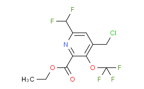 AM142223 | 1805307-70-3 | Ethyl 4-(chloromethyl)-6-(difluoromethyl)-3-(trifluoromethoxy)pyridine-2-carboxylate