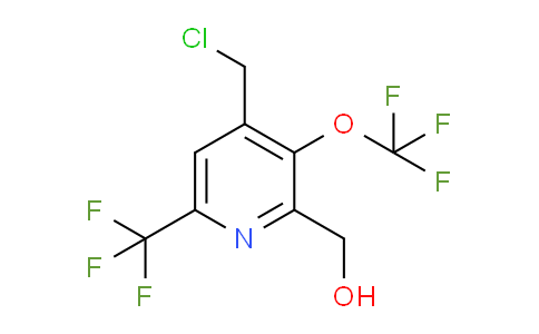 AM142224 | 1804904-48-0 | 4-(Chloromethyl)-3-(trifluoromethoxy)-6-(trifluoromethyl)pyridine-2-methanol