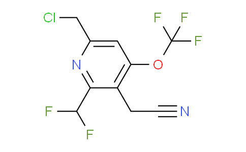 AM142228 | 1804654-09-8 | 6-(Chloromethyl)-2-(difluoromethyl)-4-(trifluoromethoxy)pyridine-3-acetonitrile