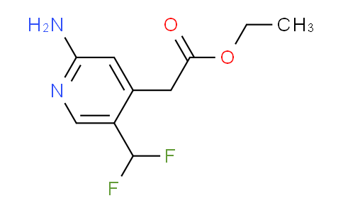 AM142239 | 1806010-49-0 | Ethyl 2-amino-5-(difluoromethyl)pyridine-4-acetate