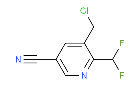 3-(Chloromethyl)-5-cyano-2-(difluoromethyl)pyridine