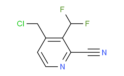 4-(Chloromethyl)-2-cyano-3-(difluoromethyl)pyridine