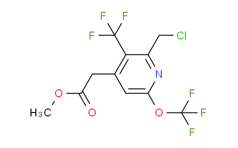 AM142246 | 1803997-53-6 | Methyl 2-(chloromethyl)-6-(trifluoromethoxy)-3-(trifluoromethyl)pyridine-4-acetate