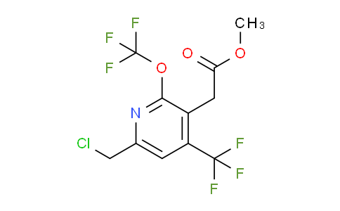 AM142248 | 1806768-33-1 | Methyl 6-(chloromethyl)-2-(trifluoromethoxy)-4-(trifluoromethyl)pyridine-3-acetate