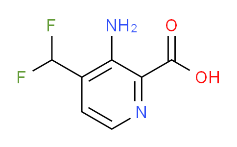 AM142251 | 1806768-50-2 | 3-Amino-4-(difluoromethyl)pyridine-2-carboxylic acid