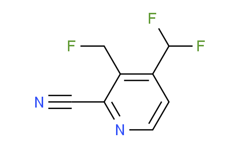 AM142254 | 1806784-25-7 | 2-Cyano-4-(difluoromethyl)-3-(fluoromethyl)pyridine
