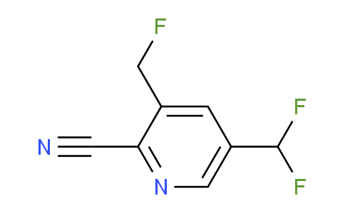 AM142256 | 1805303-17-6 | 2-Cyano-5-(difluoromethyl)-3-(fluoromethyl)pyridine