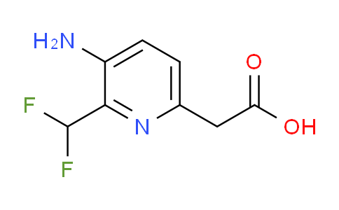 AM142266 | 1805018-02-3 | 3-Amino-2-(difluoromethyl)pyridine-6-acetic acid
