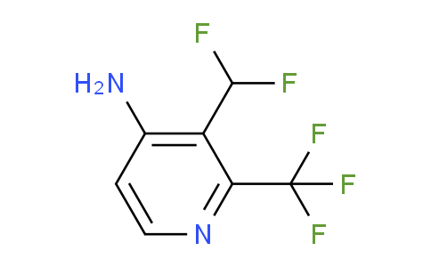 AM142279 | 1805259-52-2 | 4-Amino-3-(difluoromethyl)-2-(trifluoromethyl)pyridine