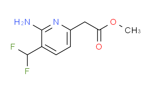 AM142284 | 1805298-50-3 | Methyl 2-amino-3-(difluoromethyl)pyridine-6-acetate