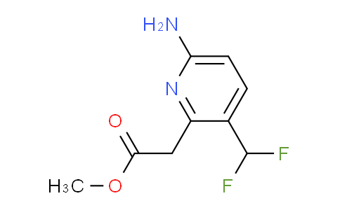 AM142288 | 1804942-87-7 | Methyl 6-amino-3-(difluoromethyl)pyridine-2-acetate