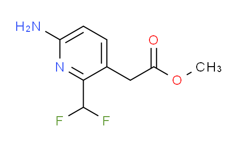 Methyl 6-amino-2-(difluoromethyl)pyridine-3-acetate