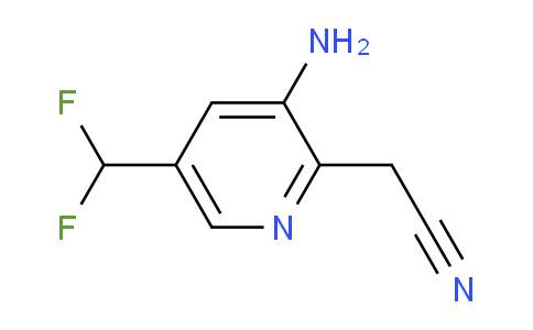 AM142300 | 1805259-74-8 | 3-Amino-5-(difluoromethyl)pyridine-2-acetonitrile
