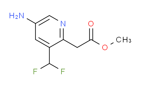 AM142301 | 1806776-19-1 | Methyl 5-amino-3-(difluoromethyl)pyridine-2-acetate