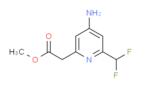 AM142303 | 1806762-42-4 | Methyl 4-amino-2-(difluoromethyl)pyridine-6-acetate