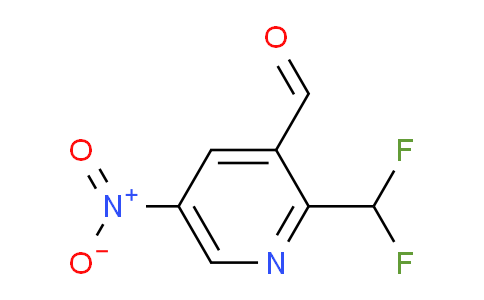AM142307 | 1805331-95-6 | 2-(Difluoromethyl)-5-nitropyridine-3-carboxaldehyde