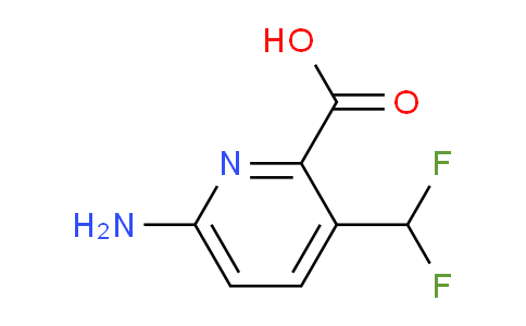 AM142316 | 1806009-88-0 | 6-Amino-3-(difluoromethyl)pyridine-2-carboxylic acid