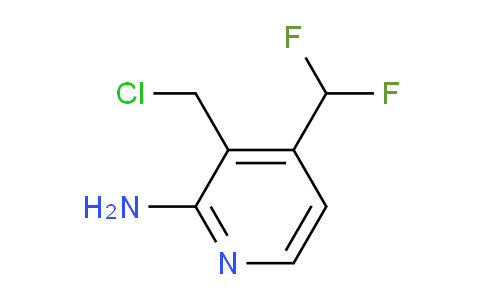 AM142331 | 1805258-27-8 | 2-Amino-3-(chloromethyl)-4-(difluoromethyl)pyridine