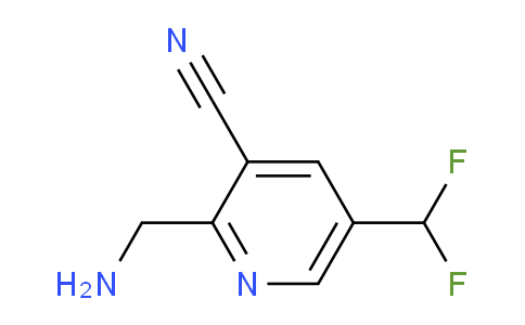 AM142332 | 1805203-47-7 | 2-(Aminomethyl)-3-cyano-5-(difluoromethyl)pyridine