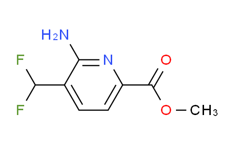 AM142342 | 1806010-00-3 | Methyl 2-amino-3-(difluoromethyl)pyridine-6-carboxylate