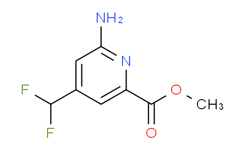 AM142344 | 1806768-59-1 | Methyl 2-amino-4-(difluoromethyl)pyridine-6-carboxylate