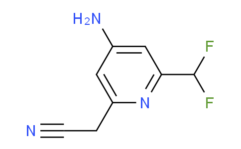 AM142361 | 1806759-74-9 | 4-Amino-2-(difluoromethyl)pyridine-6-acetonitrile