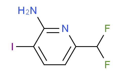 AM142368 | 1804661-82-2 | 2-Amino-6-(difluoromethyl)-3-iodopyridine