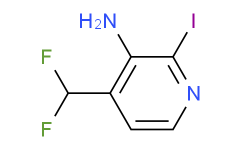 AM142373 | 1805255-00-8 | 3-Amino-4-(difluoromethyl)-2-iodopyridine