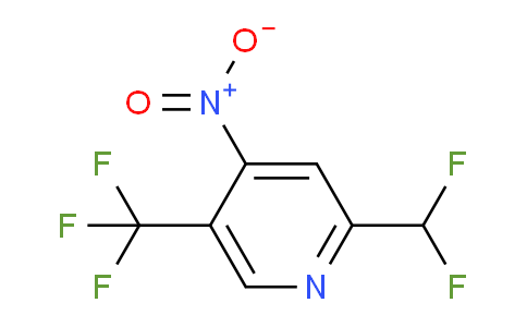 AM142374 | 1805331-67-2 | 2-(Difluoromethyl)-4-nitro-5-(trifluoromethyl)pyridine