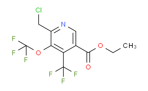 AM142381 | 1805239-35-3 | Ethyl 2-(chloromethyl)-3-(trifluoromethoxy)-4-(trifluoromethyl)pyridine-5-carboxylate
