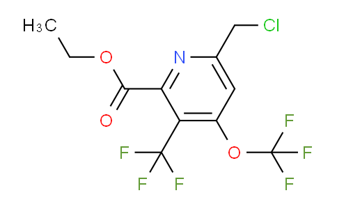 AM142384 | 1805239-55-7 | Ethyl 6-(chloromethyl)-4-(trifluoromethoxy)-3-(trifluoromethyl)pyridine-2-carboxylate