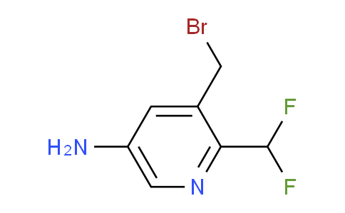 AM142385 | 1806008-77-4 | 5-Amino-3-(bromomethyl)-2-(difluoromethyl)pyridine