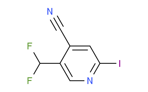 AM142388 | 1803704-38-2 | 4-Cyano-5-(difluoromethyl)-2-iodopyridine
