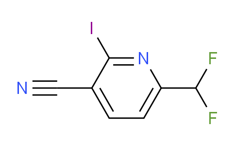 AM142391 | 1804707-29-6 | 3-Cyano-6-(difluoromethyl)-2-iodopyridine