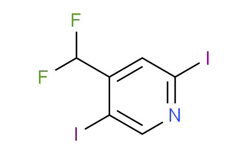 4-(Difluoromethyl)-2,5-diiodopyridine
