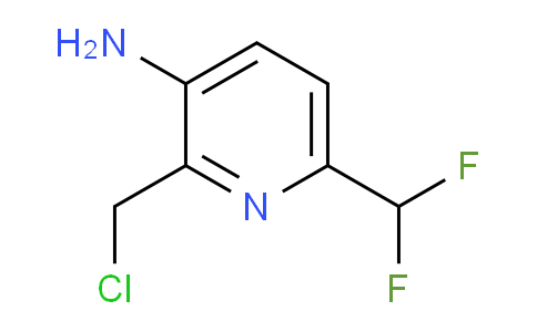 3-Amino-2-(chloromethyl)-6-(difluoromethyl)pyridine