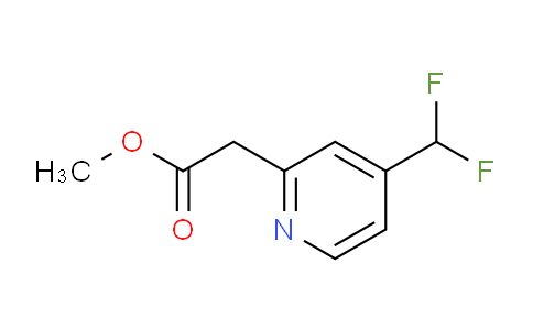 AM142414 | 1806766-23-3 | Methyl 4-(difluoromethyl)pyridine-2-acetate