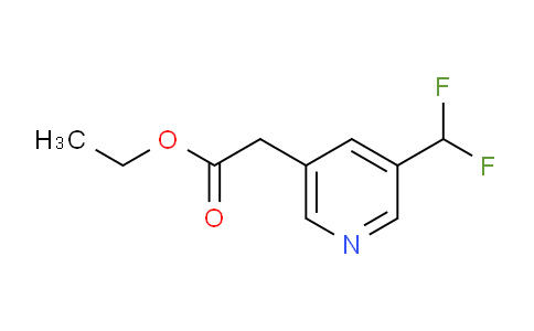 AM142423 | 1804753-52-3 | Ethyl 3-(difluoromethyl)pyridine-5-acetate