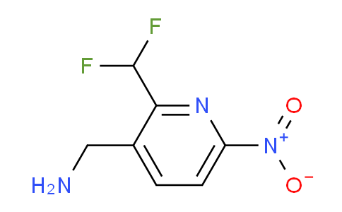 3-(Aminomethyl)-2-(difluoromethyl)-6-nitropyridine