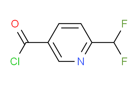 2-(Difluoromethyl)pyridine-5-carbonyl chloride