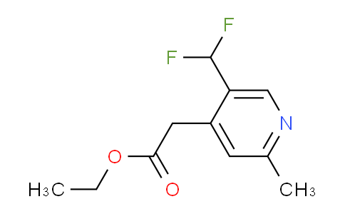 AM142430 | 1805041-83-1 | Ethyl 5-(difluoromethyl)-2-methylpyridine-4-acetate