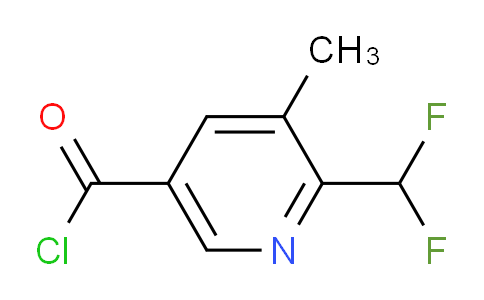 AM142433 | 1806803-26-8 | 2-(Difluoromethyl)-3-methylpyridine-5-carbonyl chloride