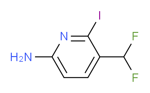 AM142441 | 1805301-26-1 | 6-Amino-3-(difluoromethyl)-2-iodopyridine