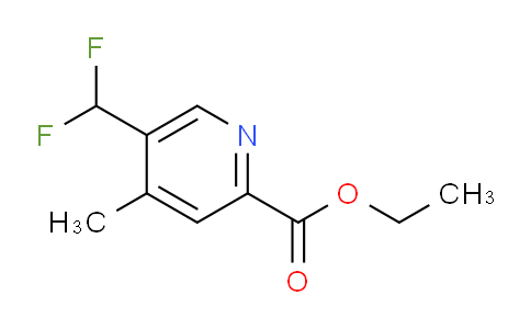 Ethyl 5-(difluoromethyl)-4-methylpyridine-2-carboxylate