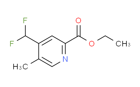 Ethyl 4-(difluoromethyl)-5-methylpyridine-2-carboxylate