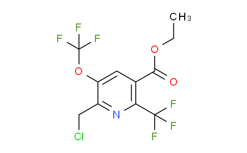 AM142463 | 1806786-00-4 | Ethyl 2-(chloromethyl)-3-(trifluoromethoxy)-6-(trifluoromethyl)pyridine-5-carboxylate