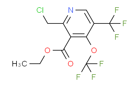AM142466 | 1805160-76-2 | Ethyl 2-(chloromethyl)-4-(trifluoromethoxy)-5-(trifluoromethyl)pyridine-3-carboxylate