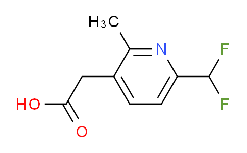 AM142468 | 1806071-35-1 | 6-(Difluoromethyl)-2-methylpyridine-3-acetic acid